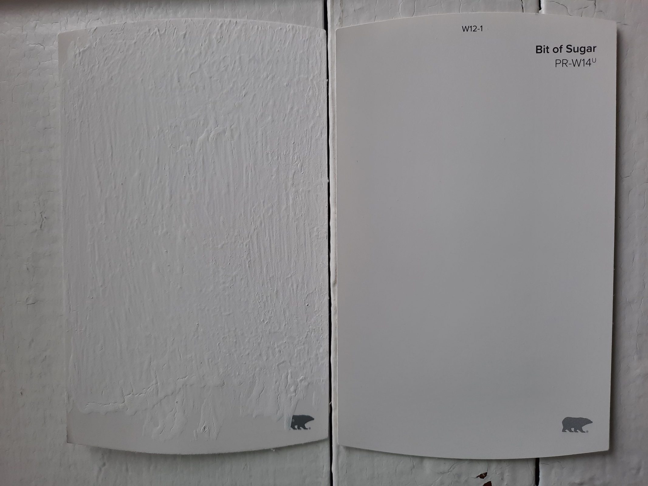 8 Ultra Pure White vs Bit of Sugar by Behr scaled