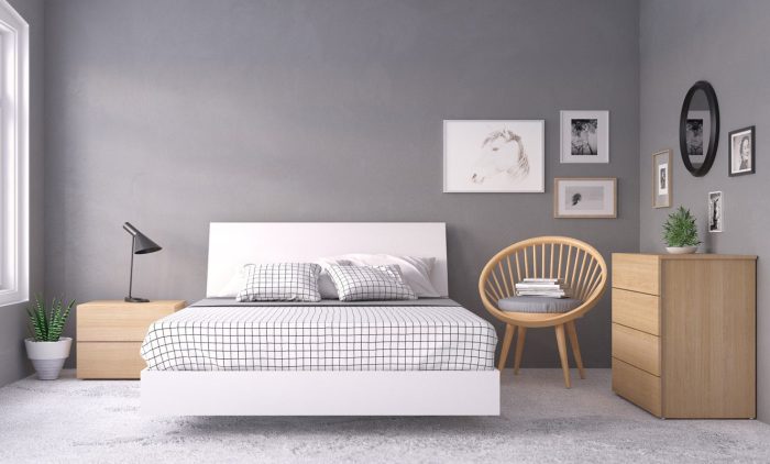 Modern Black And Gray Bedroom Ideas