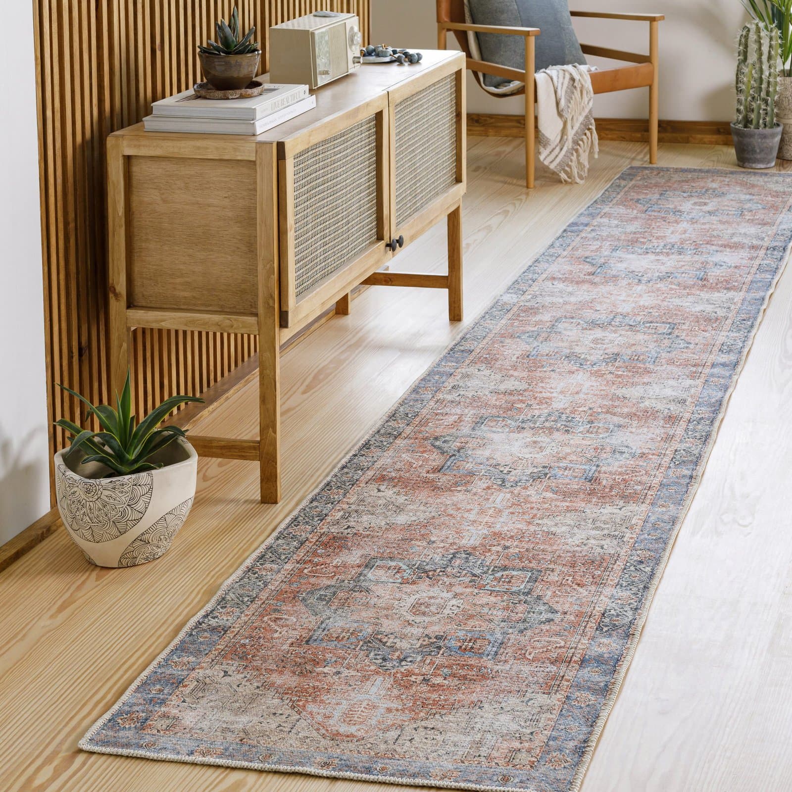 Add a Vintage Feel with an Oriental Runner