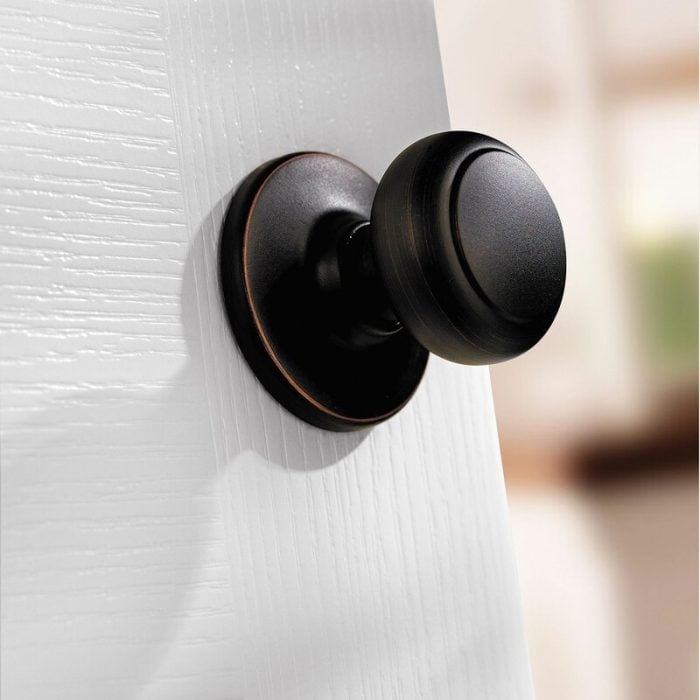 What Color Door Knobs Go with White Doors?