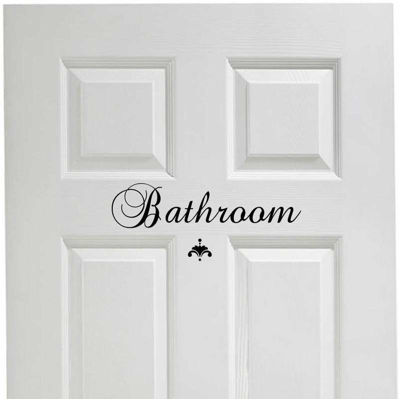 Make It Easy to Locate Your Bathroom Door
