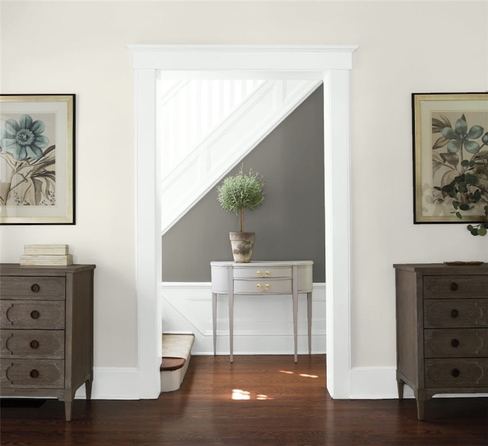 4 Classic Gray in the Entryway