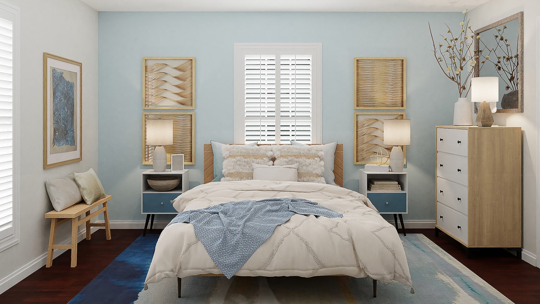 Where to Put a Bed in a Room with Windows