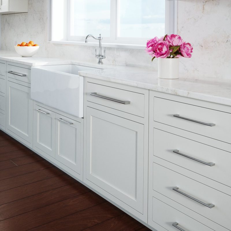 What Color Hardware for White Kitchen