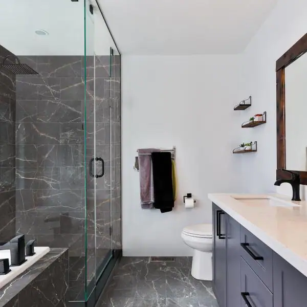 Add Luxury with a Marble Look Tile