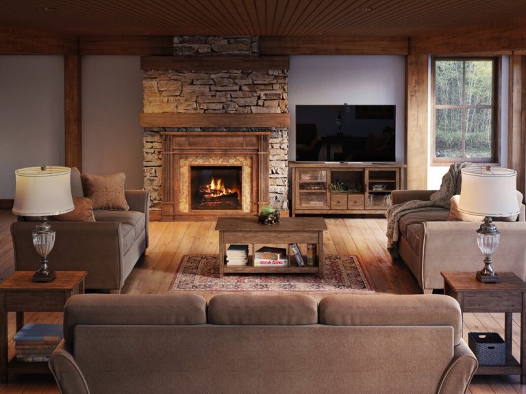 Where to put a tv in a living room with a fireplace 10 ideas