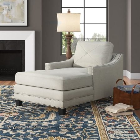 Where to Put a Chaise Lounge in the Living Room?