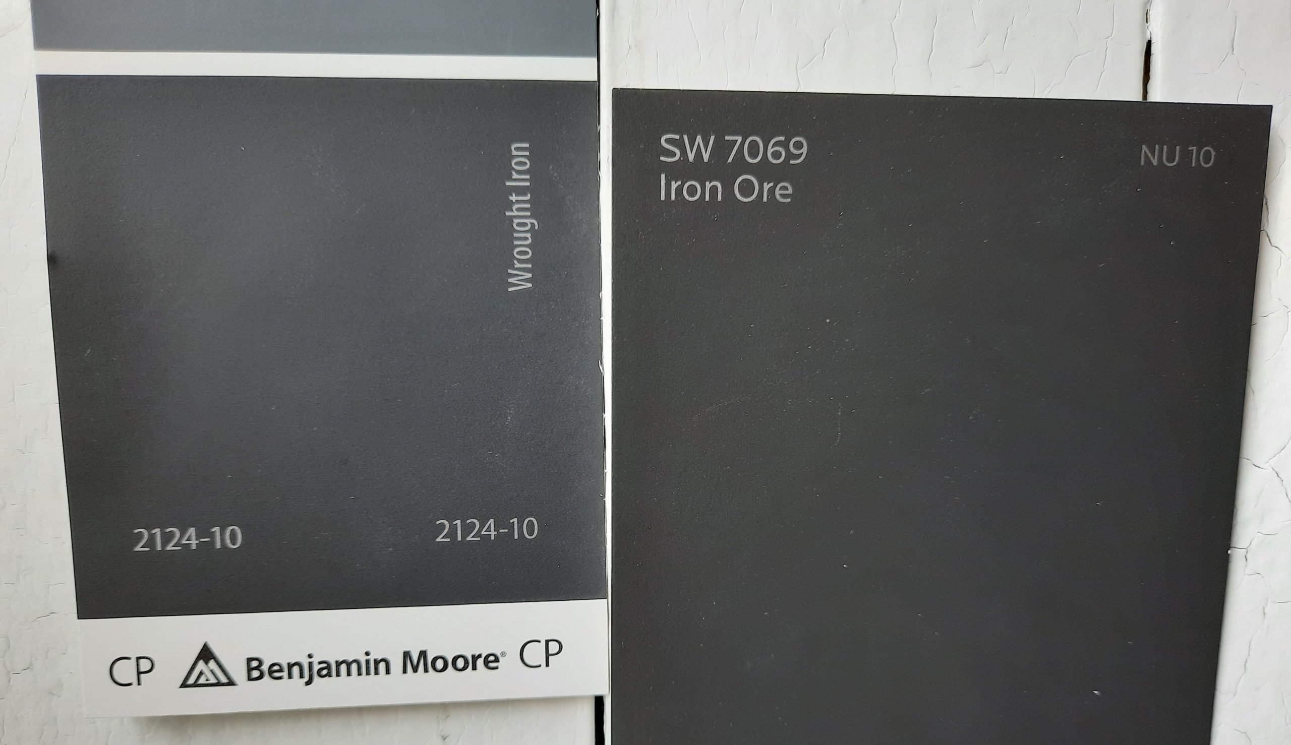 8 Wrought Iron vs Iron Ore by Sherwin Williams scaled