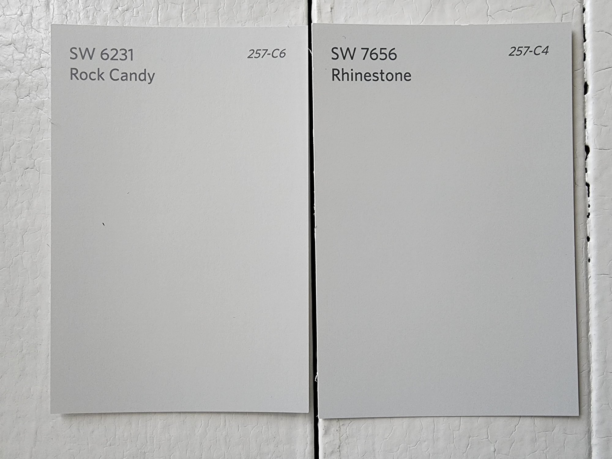 Sherwin Williams Rock Candy Vs Rhinestone