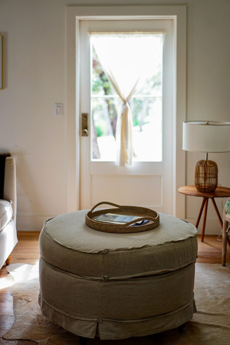How to Decorate an Ottoman