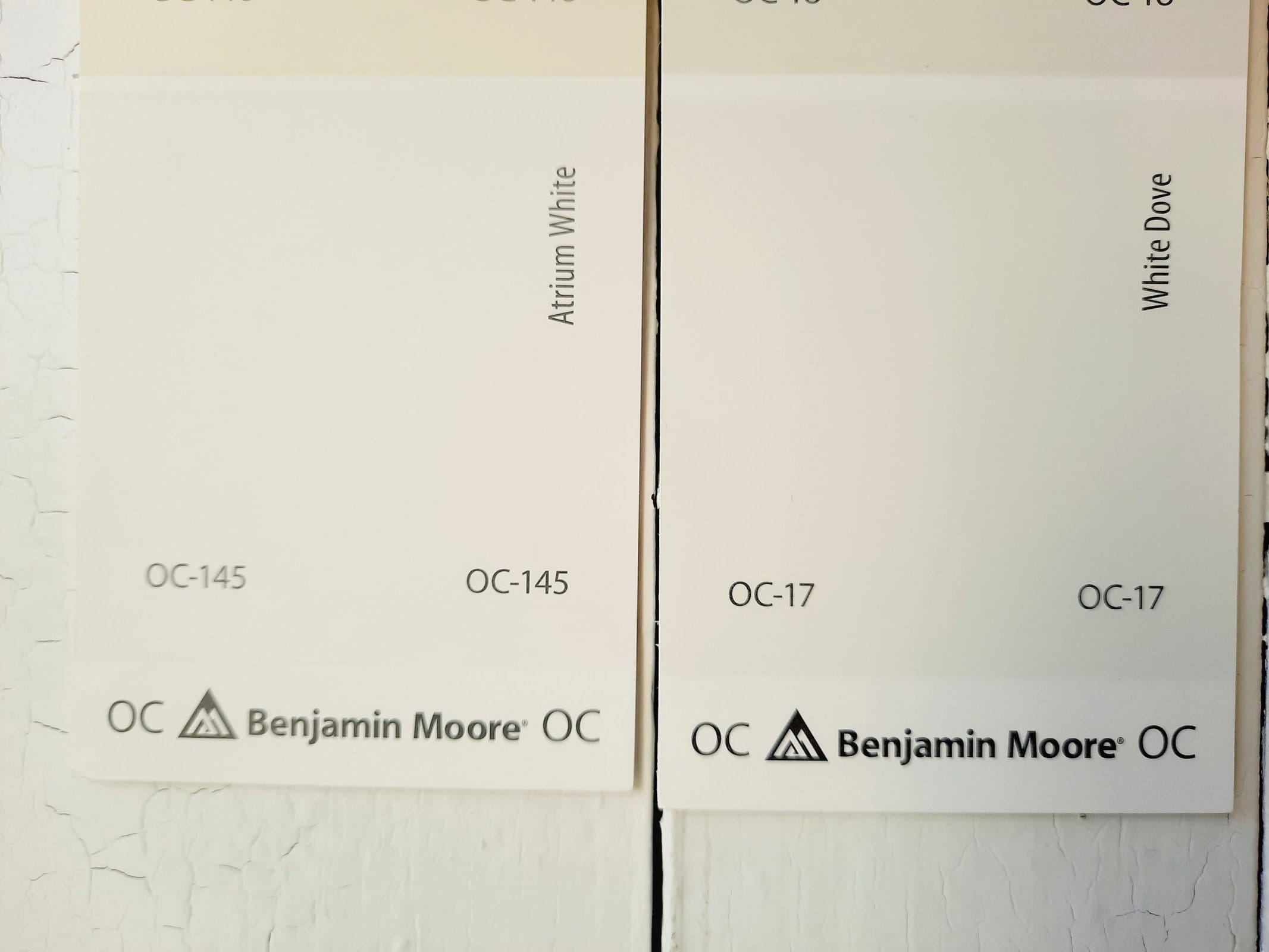 8 Atrium White vs White Dove by Benjamin Moore scaled