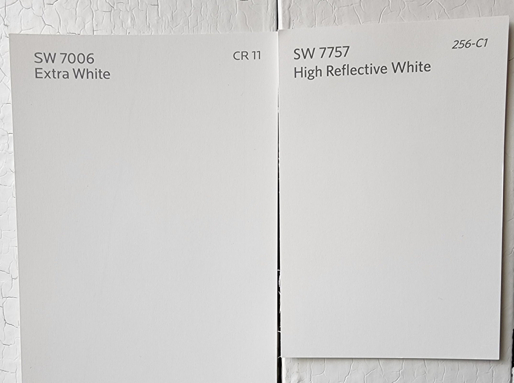  Extra White vs High Reflective White by Sherwin Williams scaled