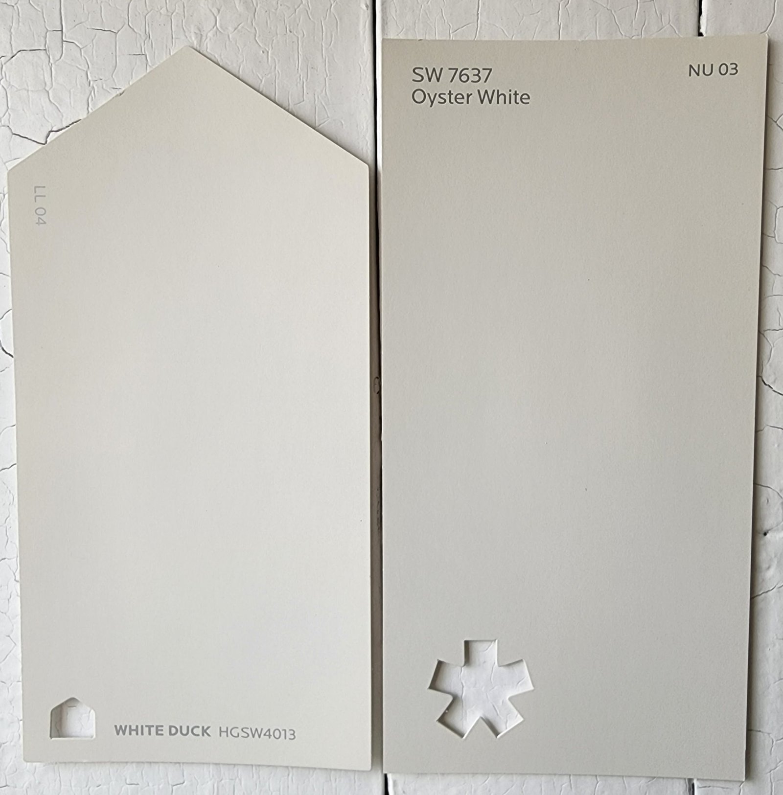  White Duck vs Oyster White by Sherwin Williams scaled