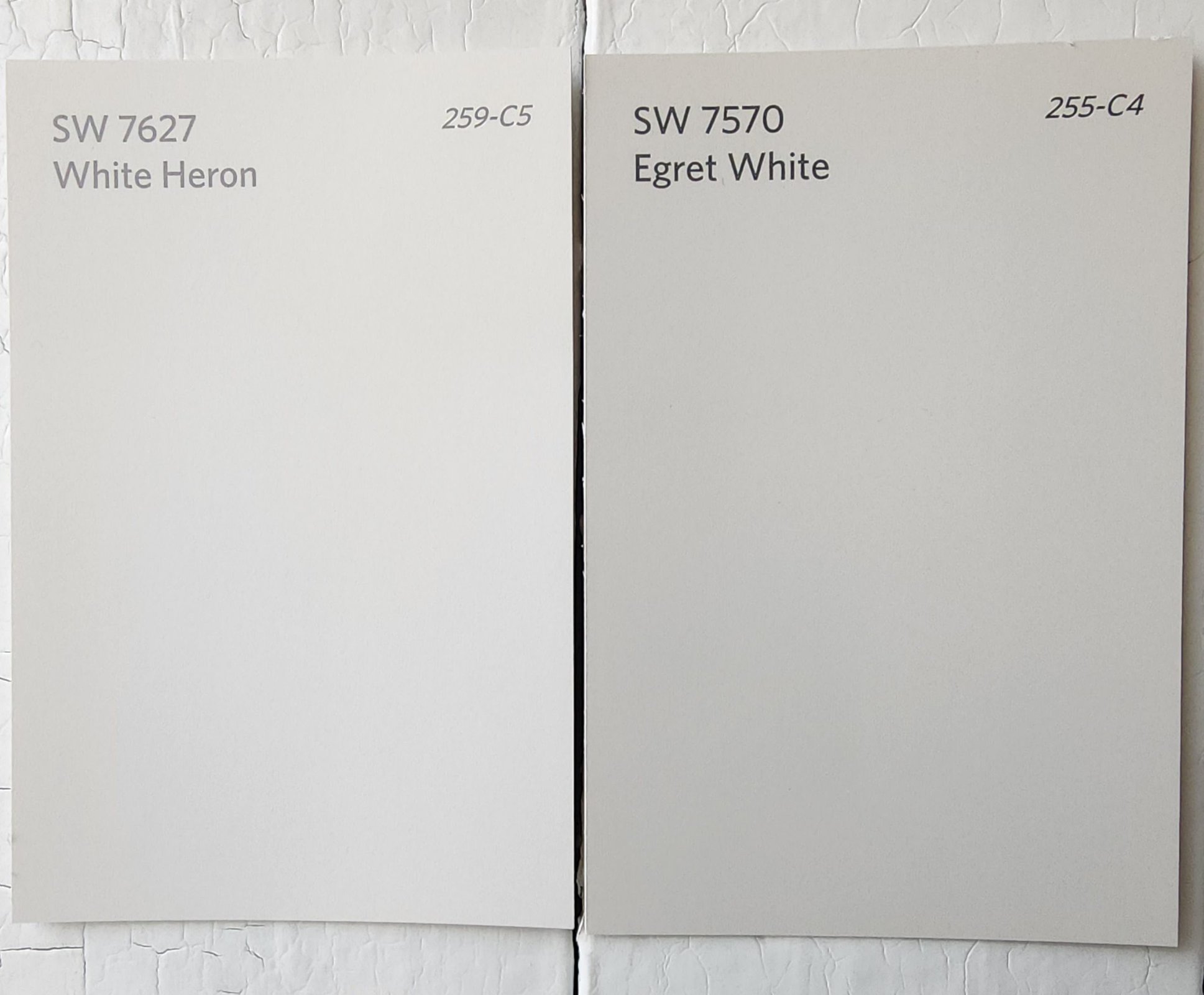 sherwin williams white heron