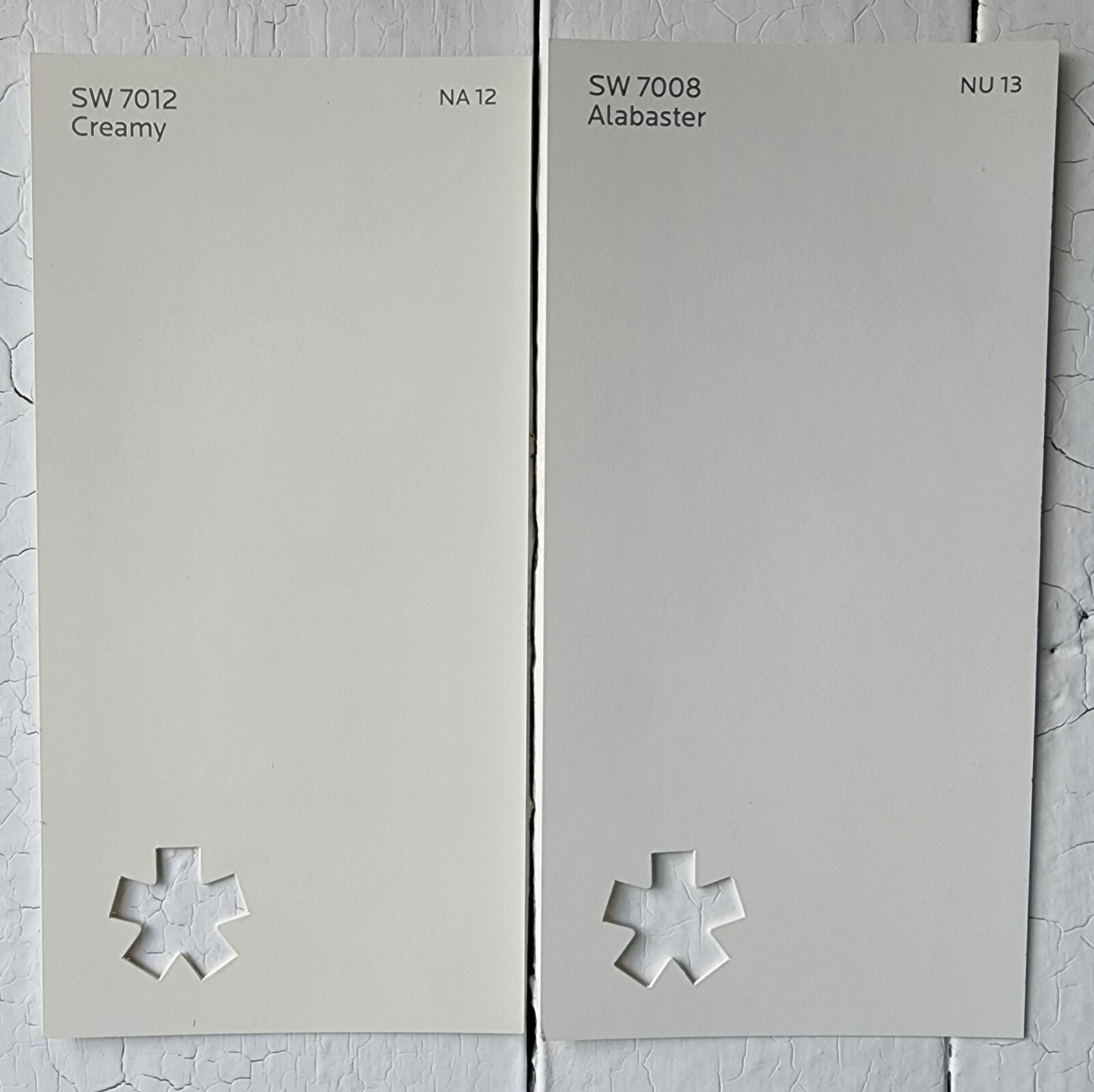  Creamy vs Alabaster by Sherwin Williams scaled