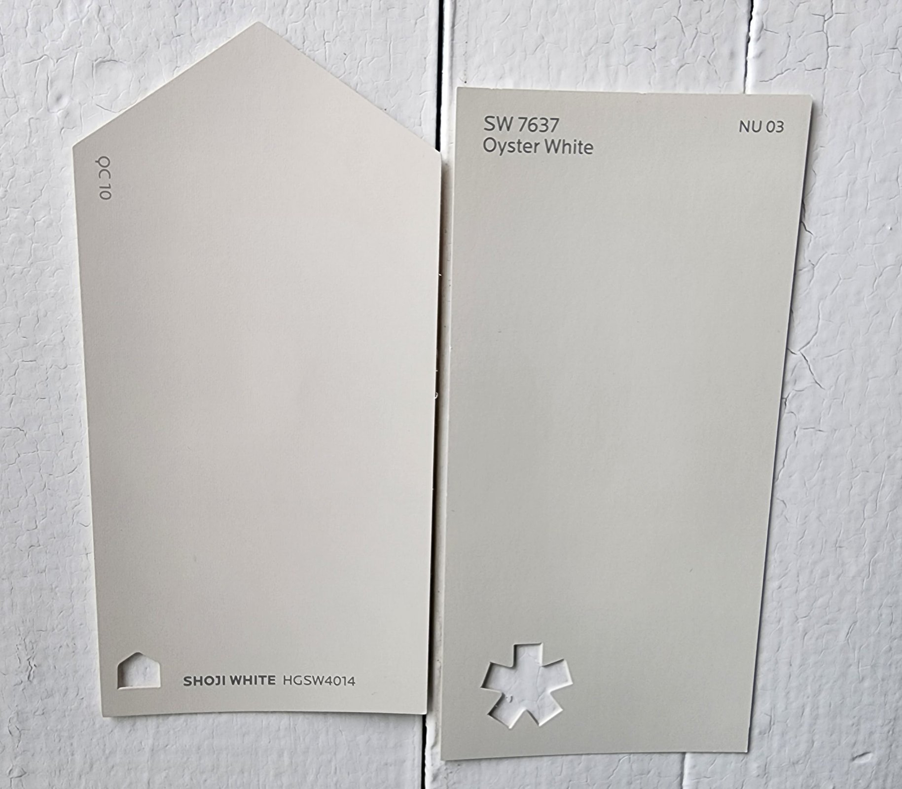  Shoji White vs Oyster White by Sherwin Williams scaled