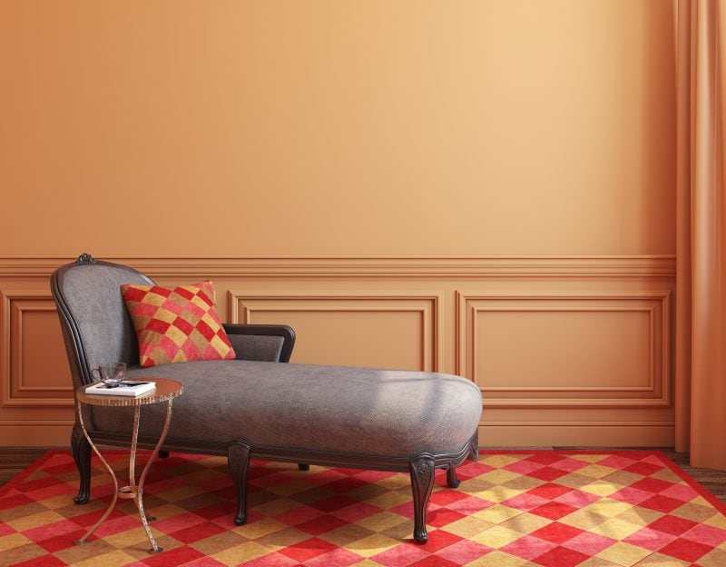 What Color Matches Orange Walls