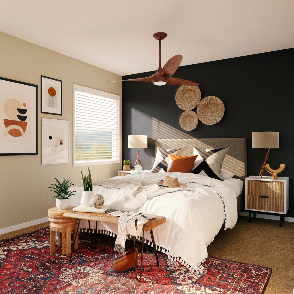 8 Small Bedroom Accent Wall Ideas to Bring Color to Your Space