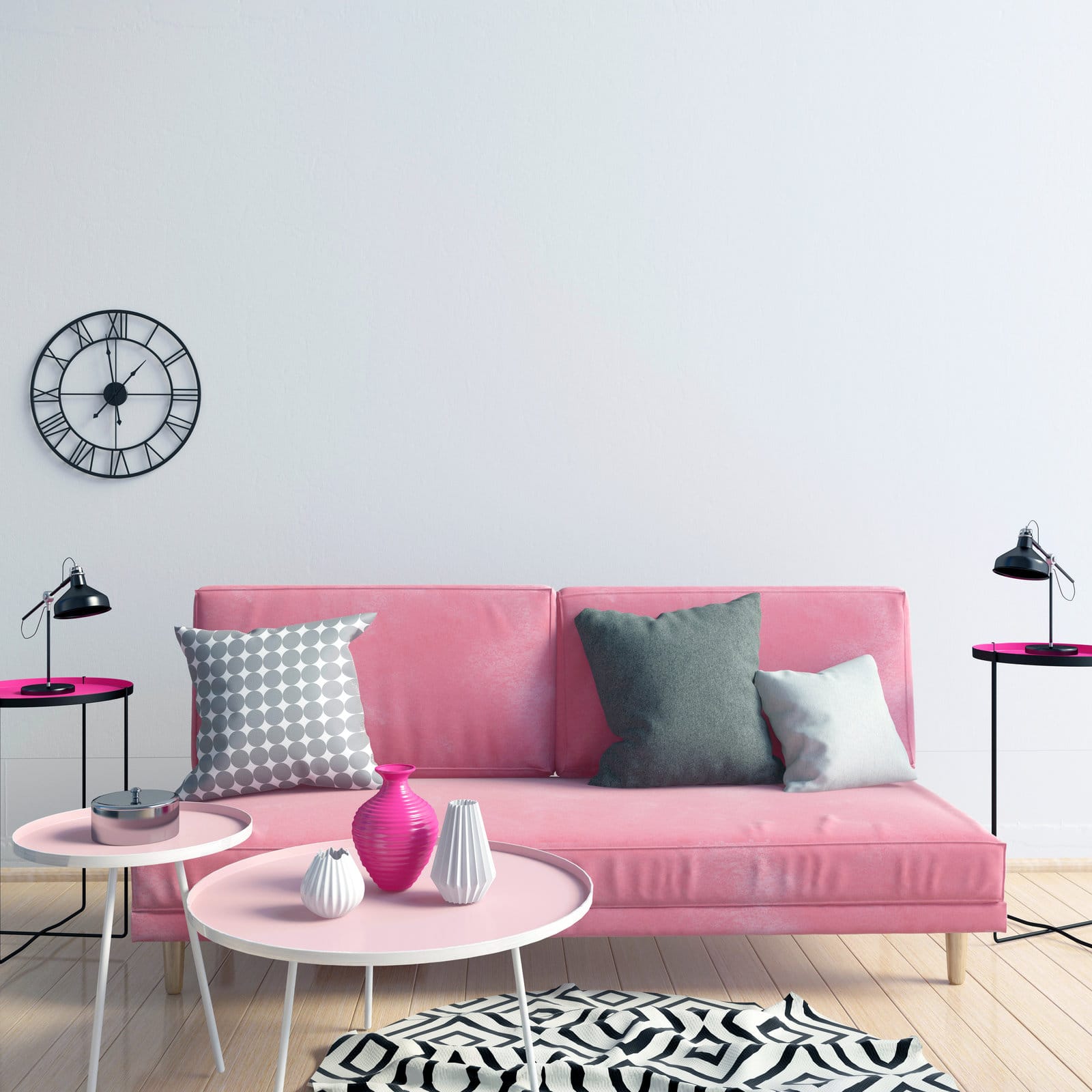  Pink Couches Make a Statement