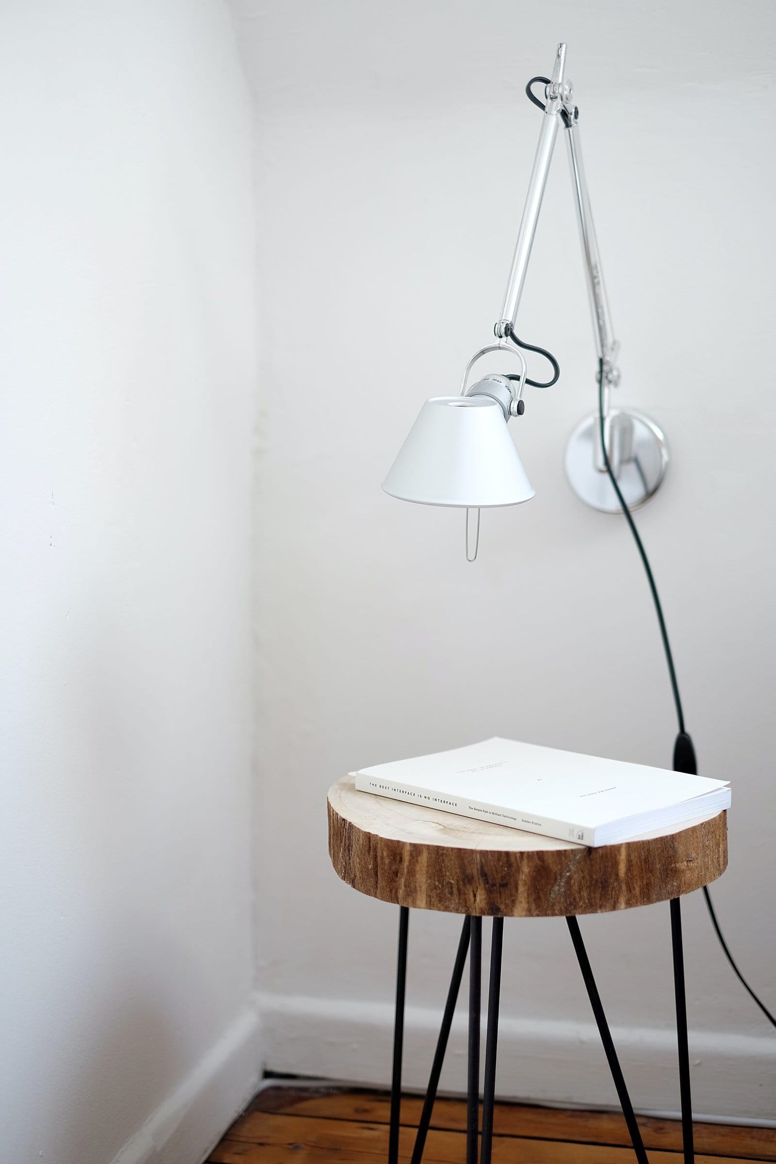  Wood Hairpin Table and Lamp scaled