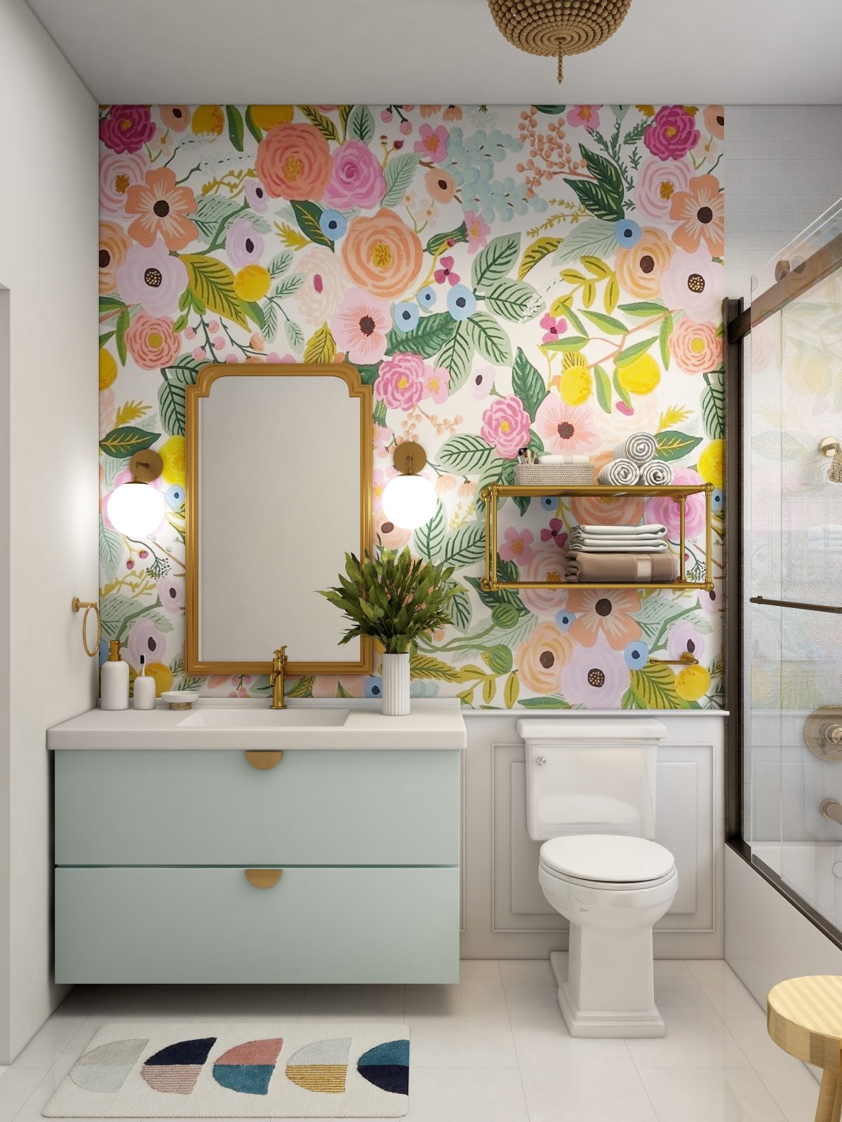 Should Bathroom Faucets Match Light Fixtures?